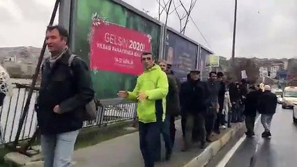 Avcılar'da Kanal İstanbul tepkisi