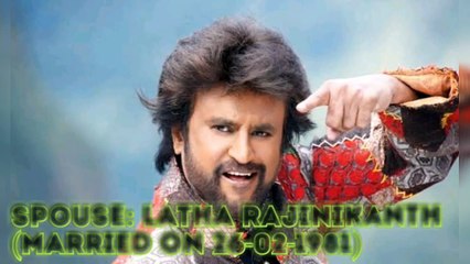 Superstar Rajinikanth Biography | Tamil Star Life | Success Story