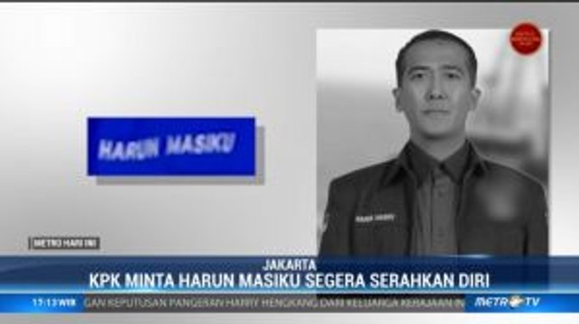 KPK Minta Harun Masiku Segera Menyerahkan Diri