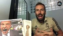 Álvaro Ojeda celebra la victoria del Real Madrid en la Supercopa de España