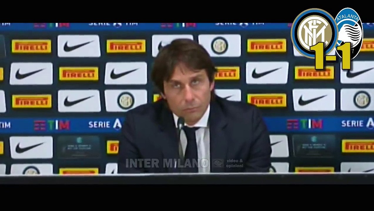 INTER-ATALANTA 1-1: CONFERENZA STAMPA di ANTONIO CONTE NEL POST PARTITA - INTEGRALE