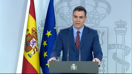 Pedro Sánchez: "El Gobierno hablará con varias voces pero con una misma palabra"