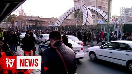 Protesters gather again in Iran, chant against authorities