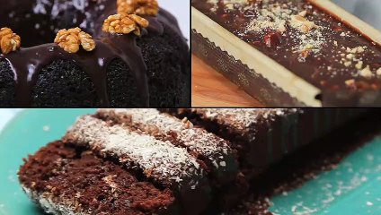 أشهر وصفات كيك الشوكولاتة