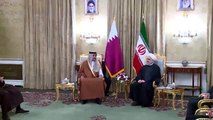 Katar Emiri Temim bin Hamad es-Sani İran'da (2)