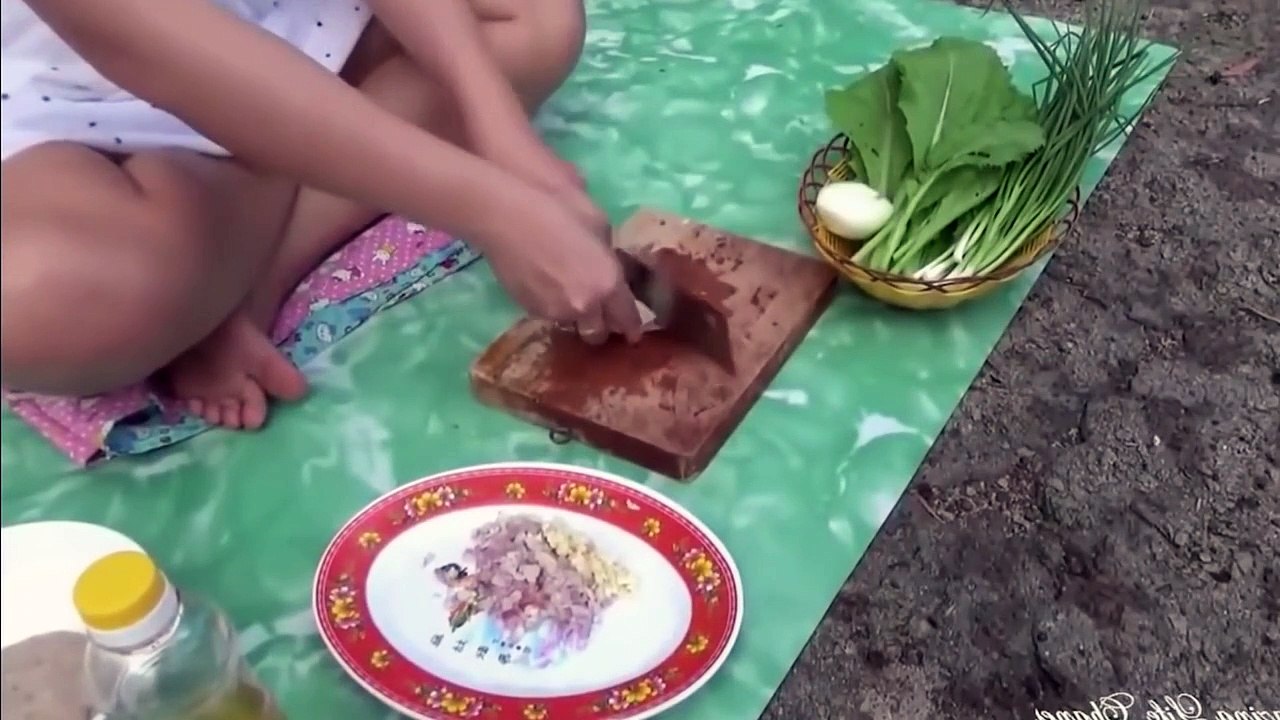 Hot girl primitive technology | cooking food | Survival Skills BD 2019