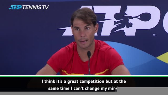 Nadal calls for ATP Cup and Davis Cup to be merged