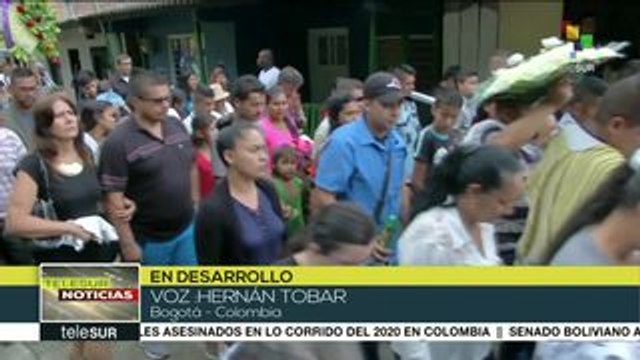 Colombia: sicarios asesinan al líder social Fredy Álvarez