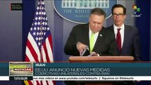 EEUU anuncia medidas contra industrias iraníes