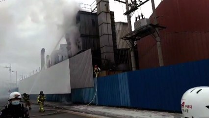 부안 알루미늄 공장 화재...9백여만 원 피해 / YTN