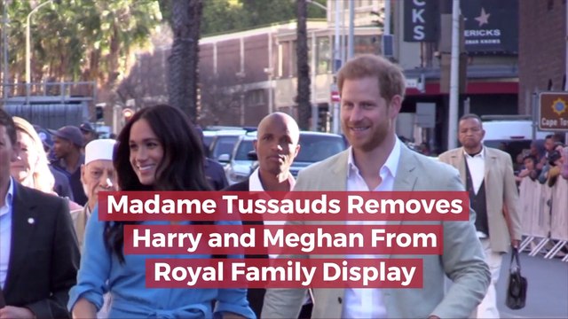Madame Tussauds Removes The Royal Couple