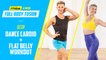 15-Minute Dance Cardio & Flat-Belly Toning Workout From 4-Week Full-Body Fusion