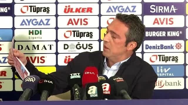 Ali Koç: Soruyorum, Sayın Ağaoğlu'na kaç devlet kurumu stadınızda loca aldı