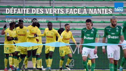 Défaite des Verts contre Nantes