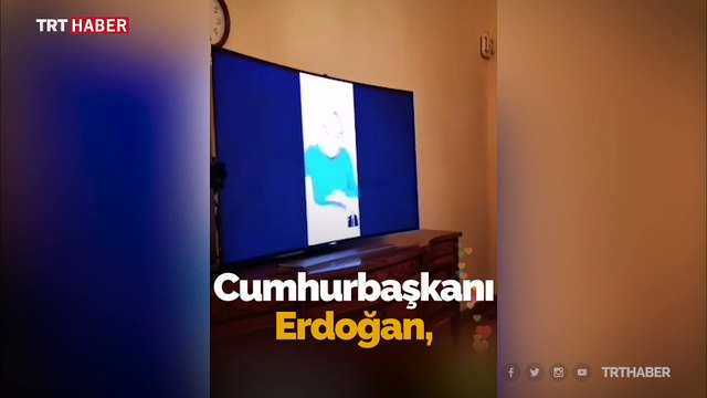 Cumhurbaşkanı Erdoğan, konuşma engelli Ümmü Gülsüm Genç ile görüştü