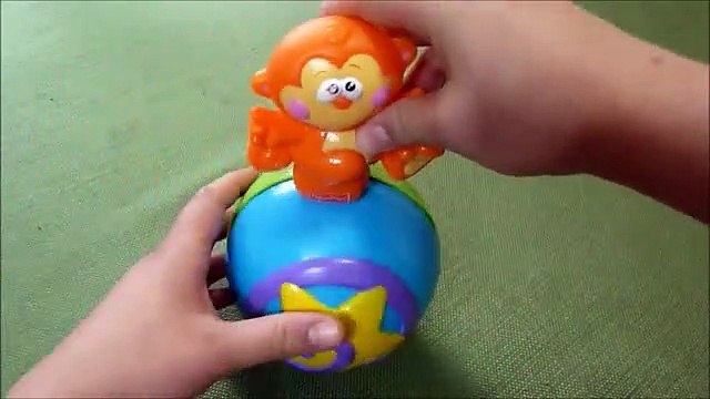 Review of Fisher Price Go Baby Go- Crawl Along Musical Monkey on a Ball