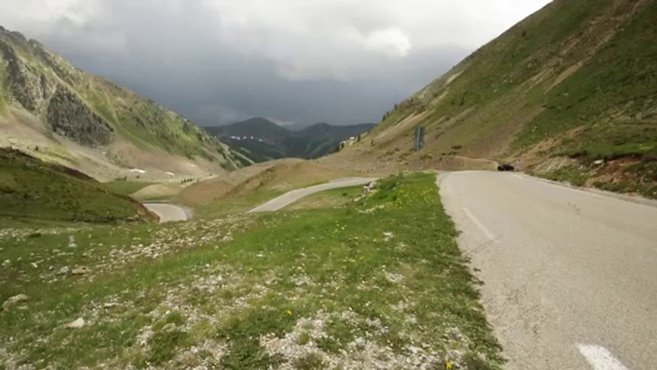 Raw run, skating before the storm