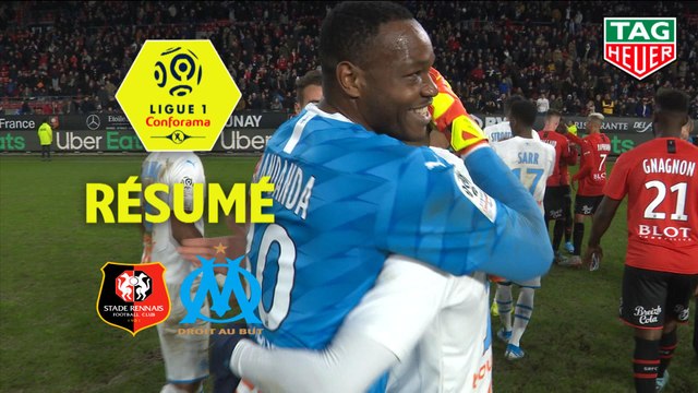 Stade Rennais FC - Olympique de Marseille (0-1) - Résumé - (SRFC-OM) / 2019-20