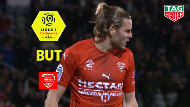 But Renaud RIPART (15ème) / Nîmes Olympique - Stade de Reims - (2-0) - (NIMES-REIMS) / 2019-20