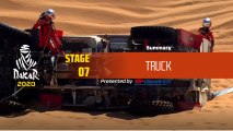 Dakar 2020 - Stage 7 (Riyadh / Wadi Al-Dawasir) - Truck Summary