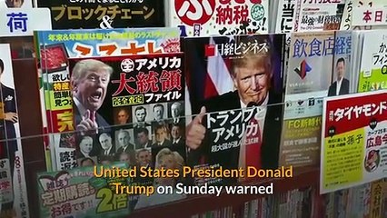 The word is watching: Trump warns Iran against killing protesters