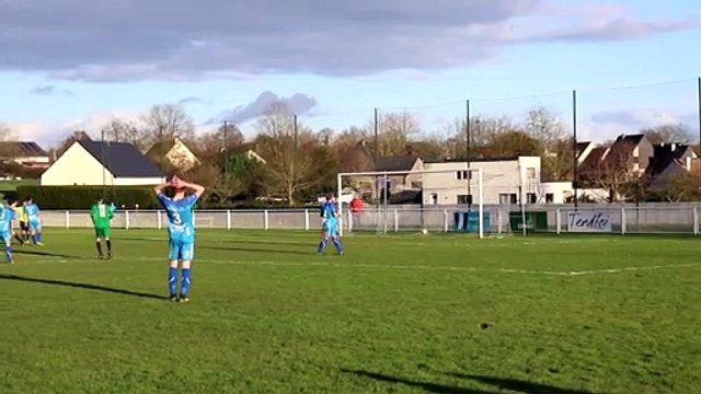 12/01/2020 : Soulgé A VS Saint Denis D'Anjou - Coupe de District : 2-2 - But de Saint Denis D'anjou