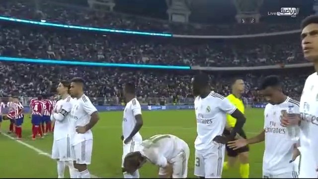 Real madrid vs Atletico madrid 4-1 All Penalty shootout 12-1-2020 final supercopa