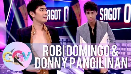 Robi and Donny show off some skin as punishment | GGV