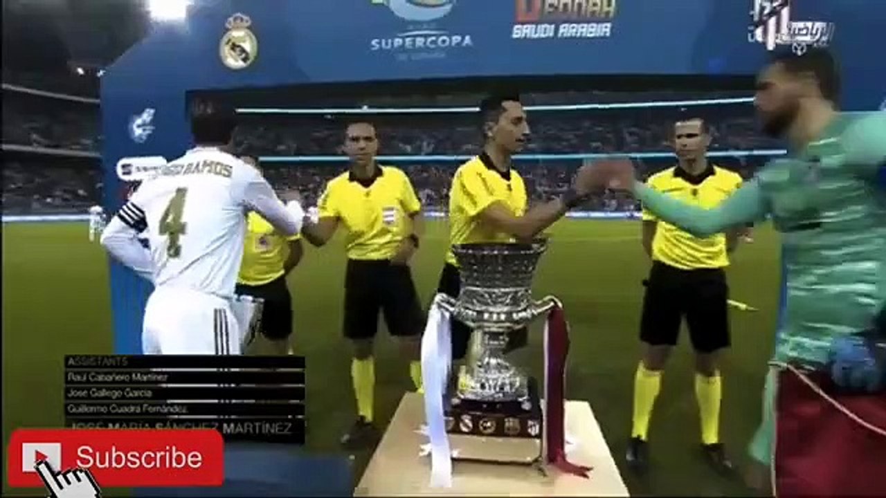 ملخص و اهداف مباراة ريال مدريد و اتلتيكو مدريد 4-1 ضربات الترجيح فوز الريال