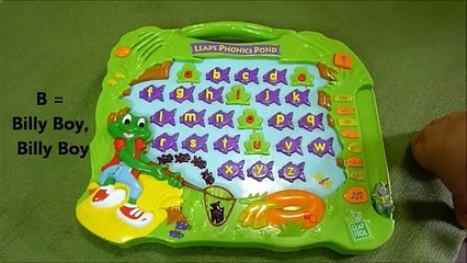 LeapFrog Leap's Phonics Pond: Title of Songs in Music Mode that Match Up with Alphabet Letters