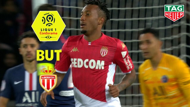 But Gelson MARTINS (7ème) / Paris Saint-Germain - AS Monaco - (3-3) - (PARIS-ASM) / 2019-20