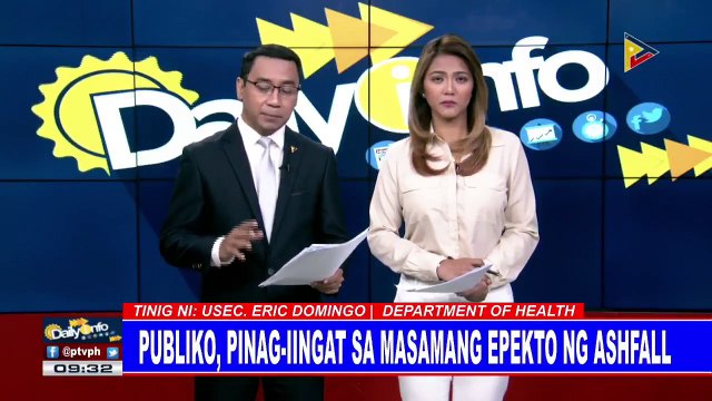 Publiko, pinag-iingat sa masamang epekto ng ashfall #TaalAlert #LagingHanda