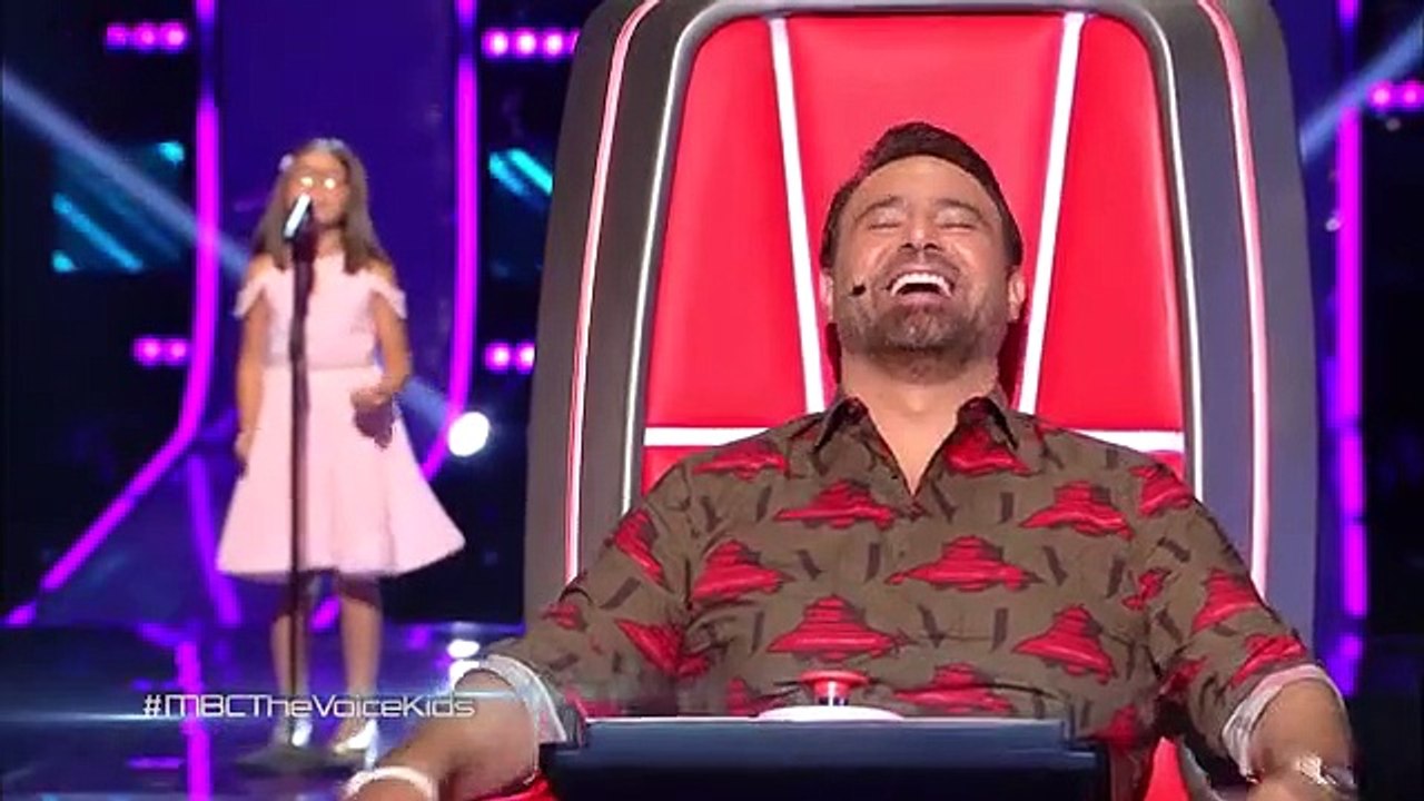 الطفلة التى هزت كراسى مدربين برنامج TheVoice Kids