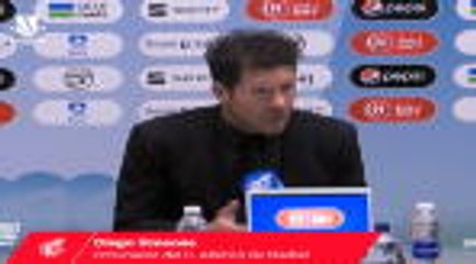 Finale - Simeone : "Je suis fier de mon équipe"