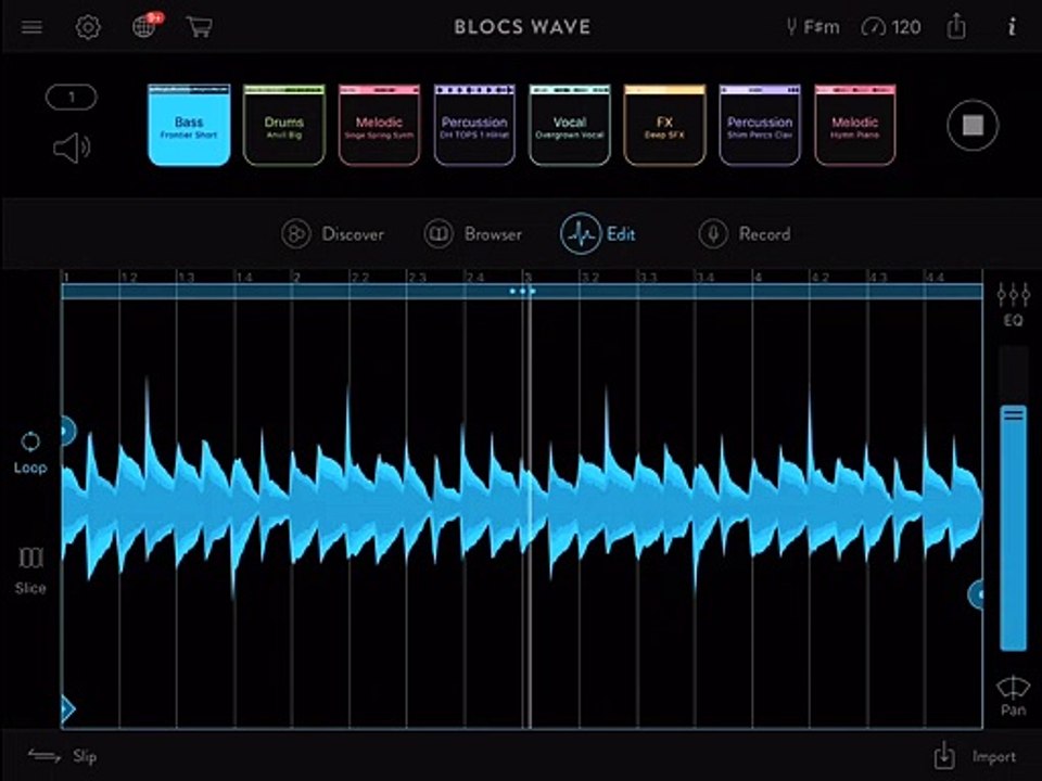 Improvisional Jam on the Blocs Wave