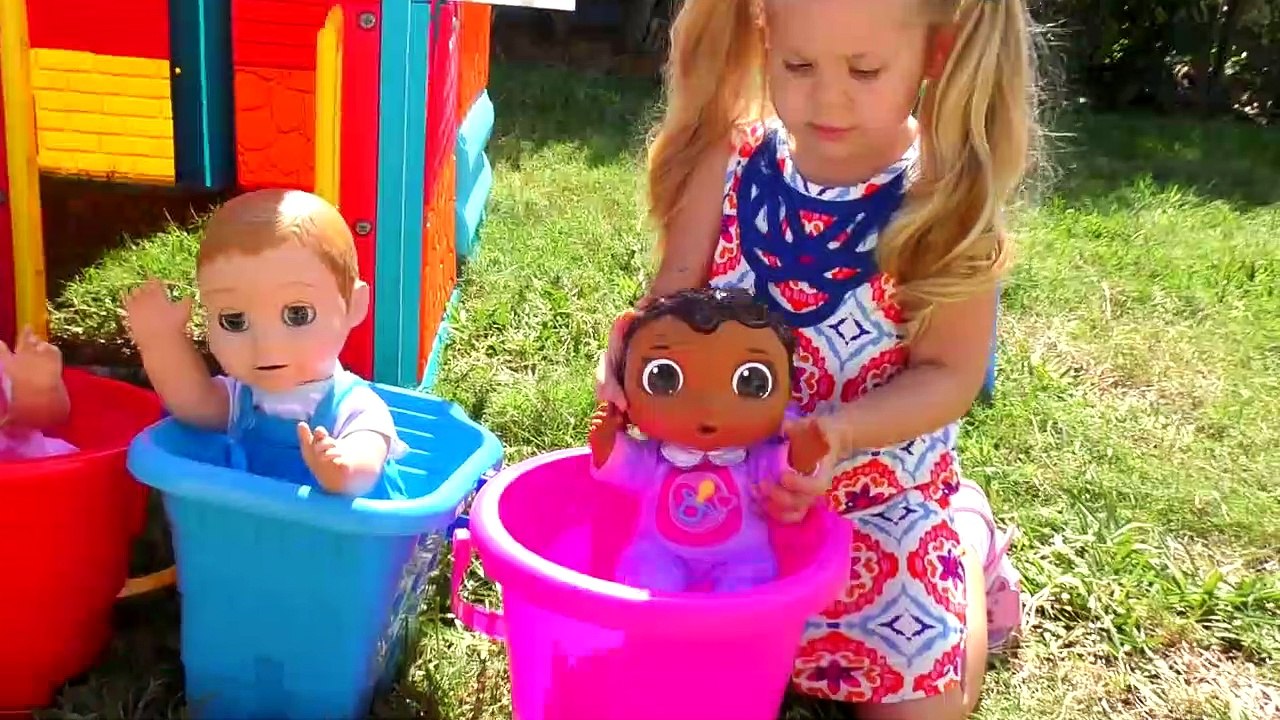 Diana pretend play with Baby Doll Funny videos compilation by Kids Diana Show