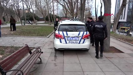 Gezi parkı'nda polislere bıçakla saldırdı 2 polis yaralandı