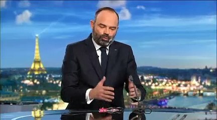 Le résumé de l'intervention d'Edouard Philippe aux journal de 20h de France 2 le 12 janvier 2019