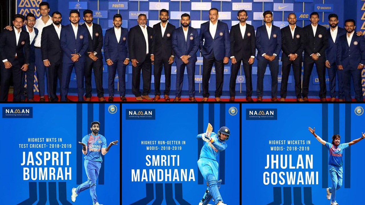 Naman Awards : Jasprit Bumrah, Smriti Mandhana, Jhulan Goswami Claim Top BCCI Awards || Oneindia