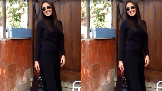 Spotted Nushrat Bharucha At Home Made Cafe In Juhu