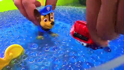 Games for kids with toys. PAW Patrol toys.