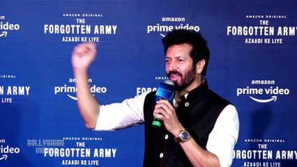 Trailer Launch Of Our Much Awaited War Epic The Forgotten Army-Azaadi Ke Liye