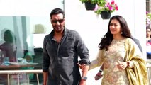Ajay & Kajol Spotted During The Promotion Of Tanhaji The Unsung Warrior