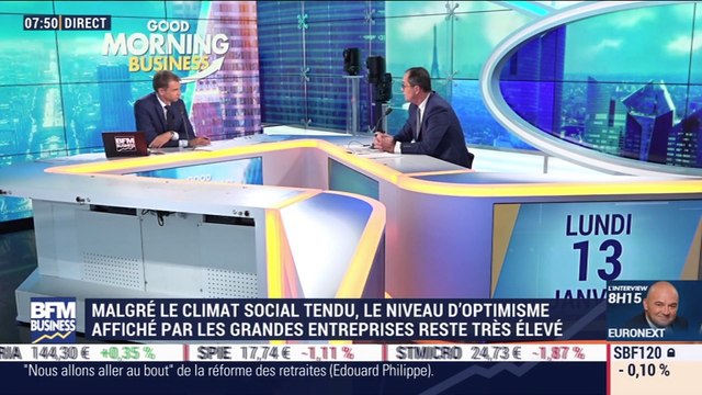 Gilles Bonnenfant (Eurogroup Consulting) : 70% des dirigeants d'entreprises optimistes pour 2020 - 13/01