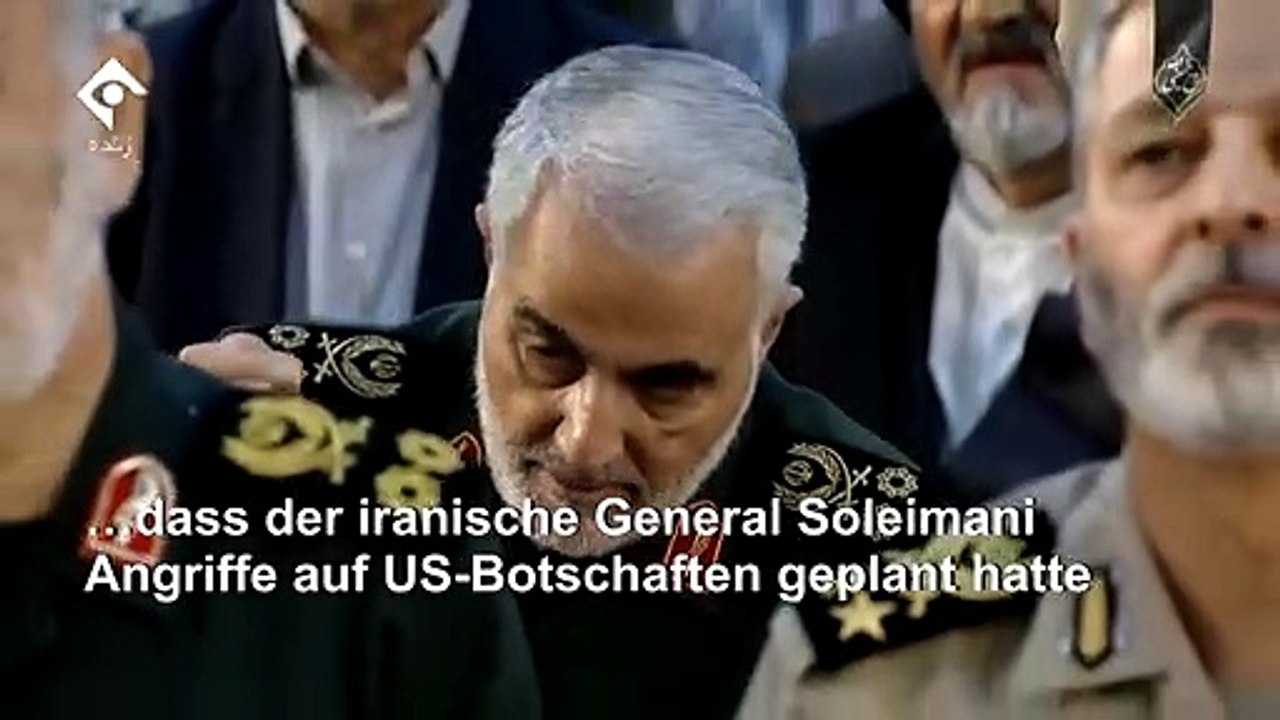 Pentagon hat keine Beweise für Anschlagspläne Soleimanis