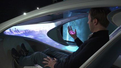 Mercedes-Benz VISION AVTR - Interior "Seat Buck"