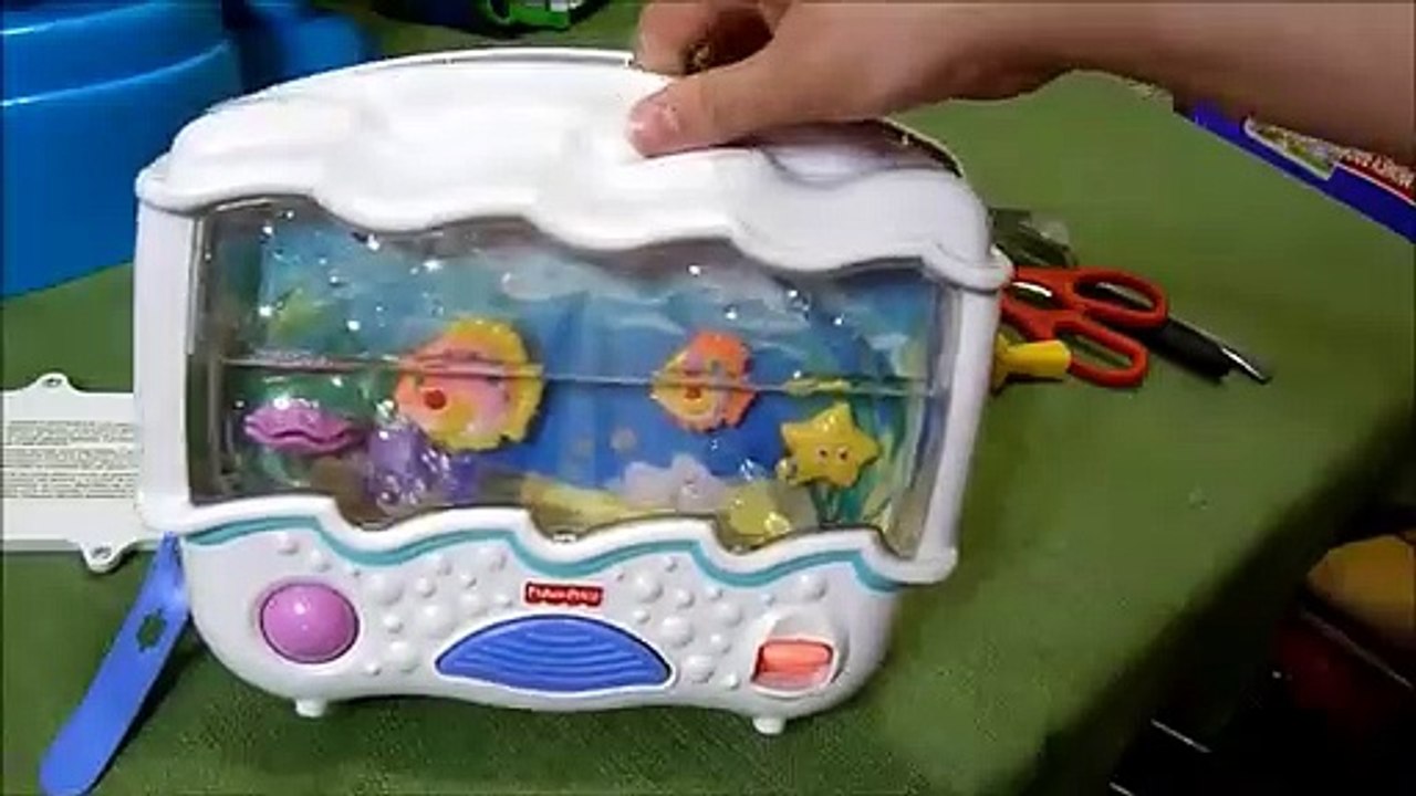 How to Add Water to Fix Low Level in Ocean Wonder Aquarium Soother from Fisher Price