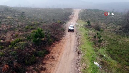 Baba yadigarı 96 model aracını off-road cipine çevirdi, görenler şaşkına döndü