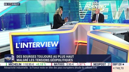 Stéphane Boujnah (Euronext) : Des bourses toujours au plus haut malgré les tensions géopolitiques - 13/01