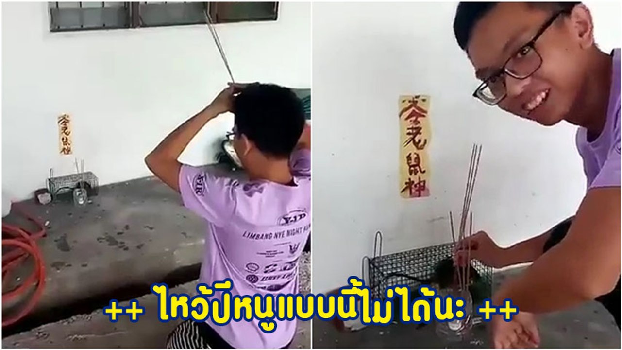 มั่งมี ศรีสุข ตลอดปี ปีหนูทอง..ต้องไหว้หนู ใช่ !! แต่แกไหว้แบบนี้ไม่ได้